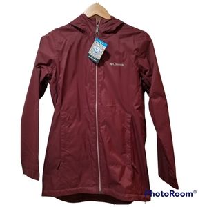 Columbia Women's Switchback Lined Long Waterproof Jacket  WL0126-607 Medium